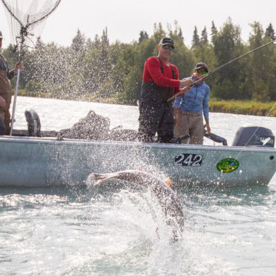 people fishing